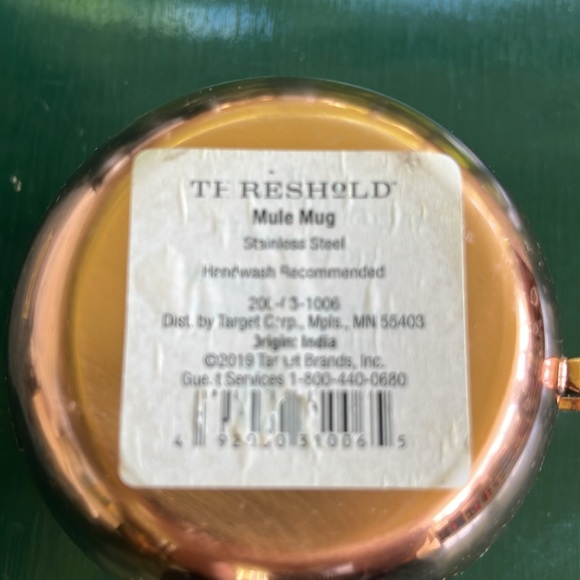 Target Threshold Copper Mule Mug - Picture 2 of 3